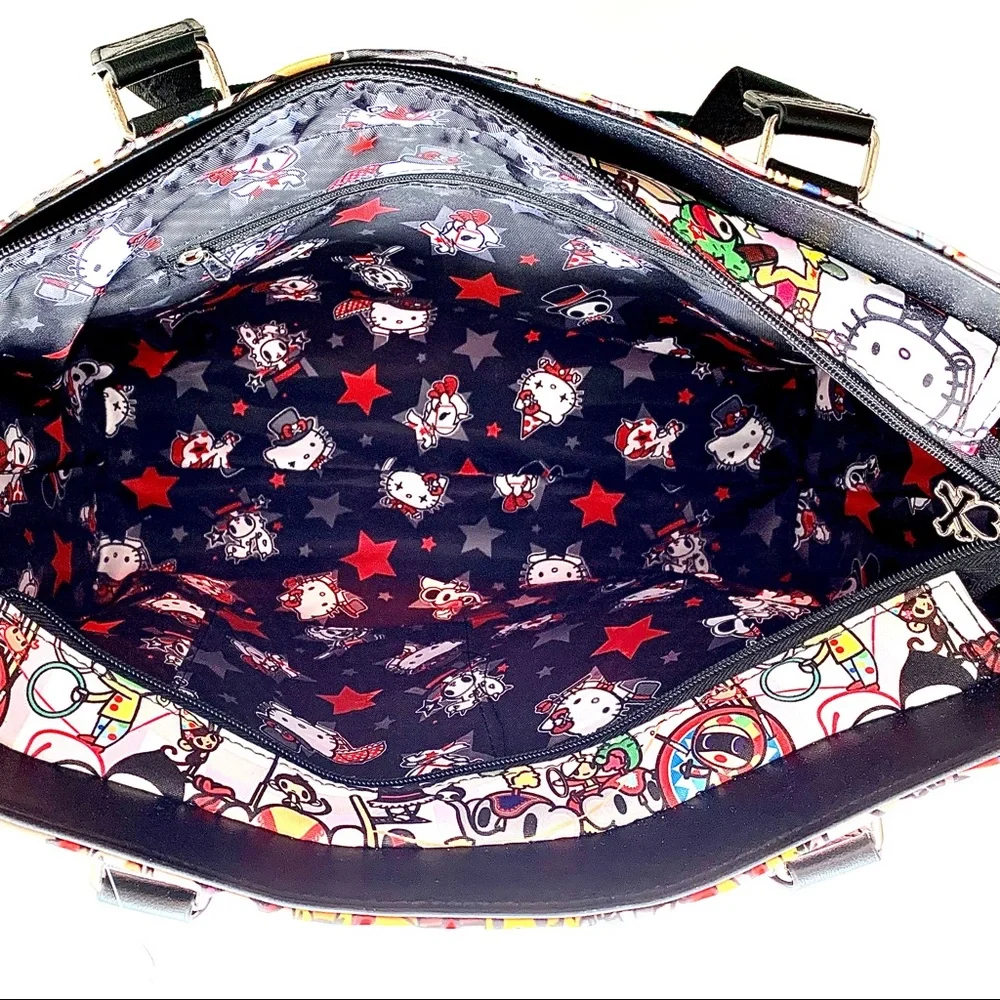 TOKIDOKI For Hello Kitty Zipper Tote Bag - Picture 8 of 9
